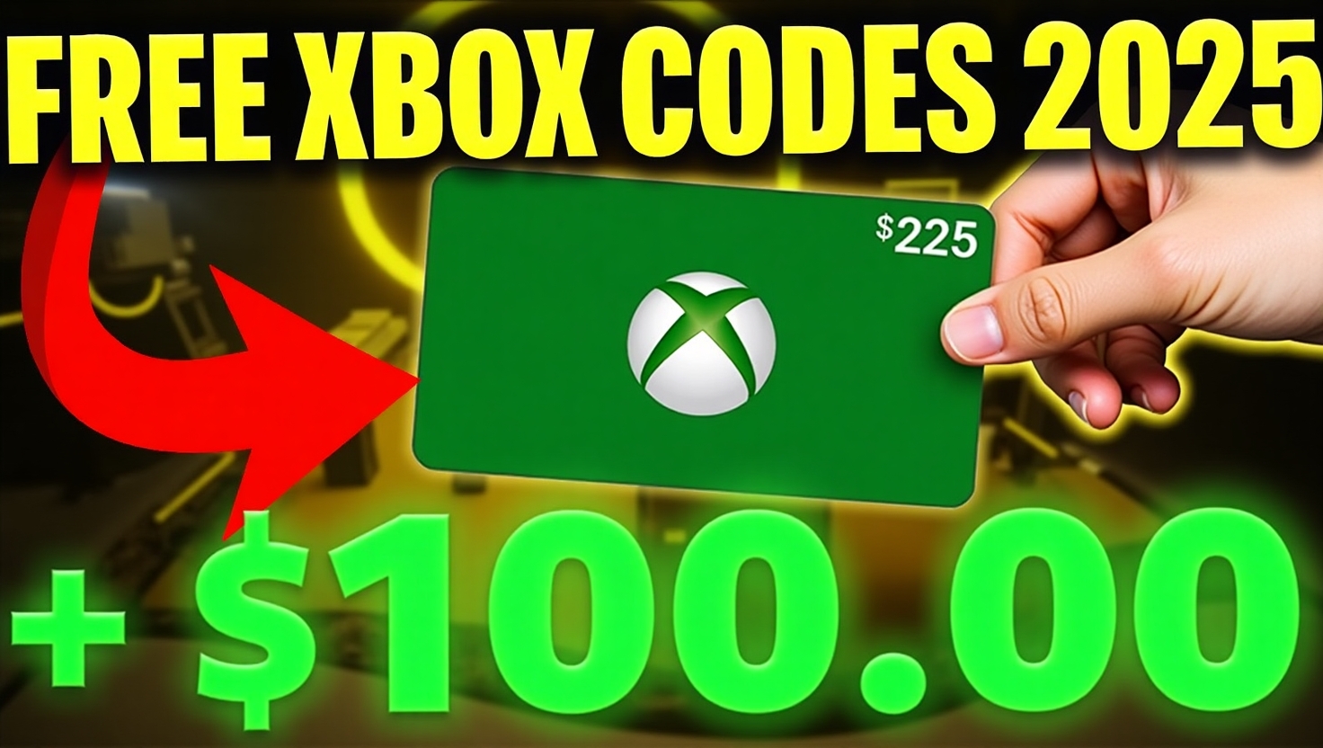 100% Working Xbox Gift Card Code Generator-Get Free Codes Instantly