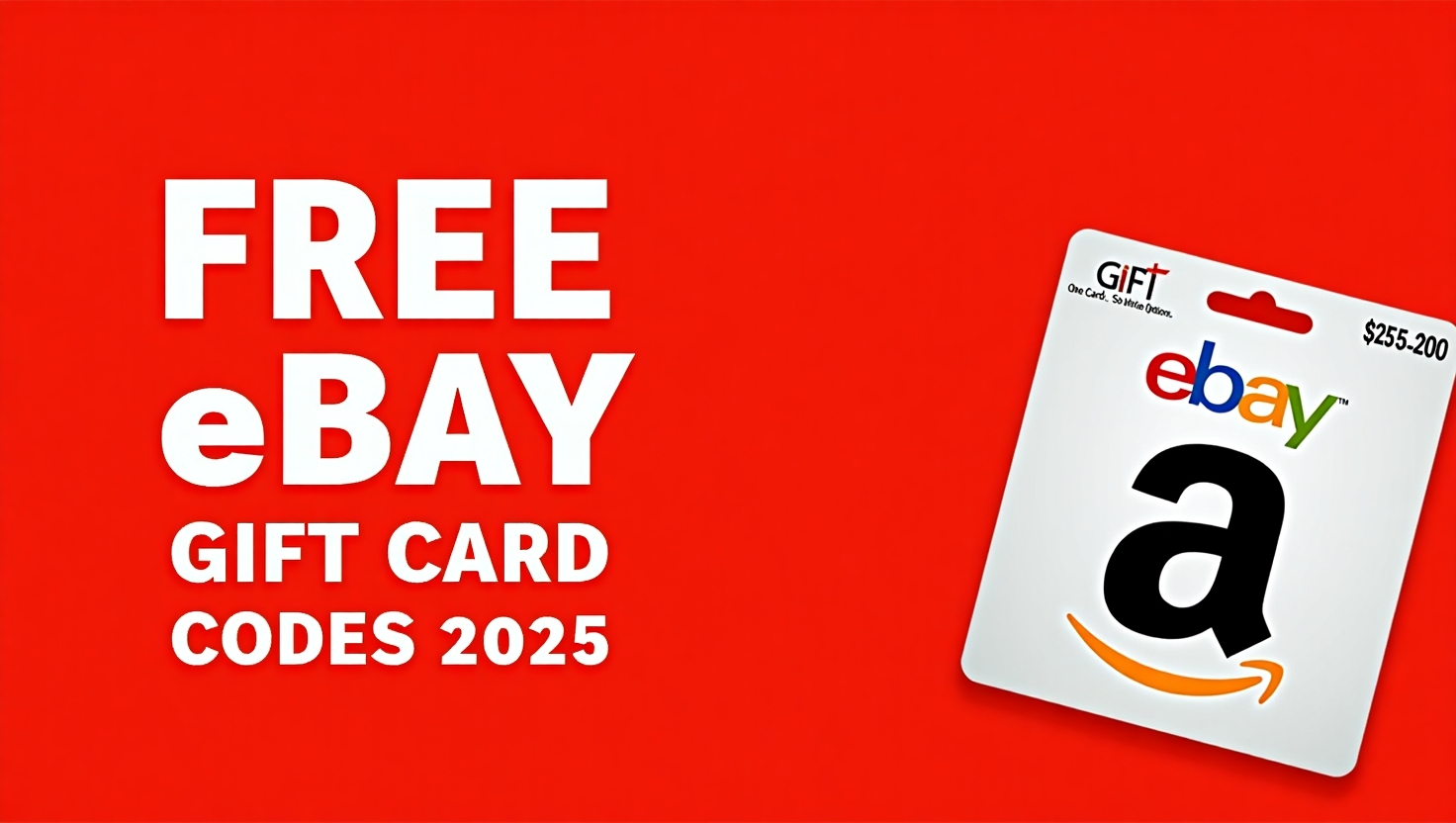 Free eBay Gift Card Code Generator [100% Working in 2025]