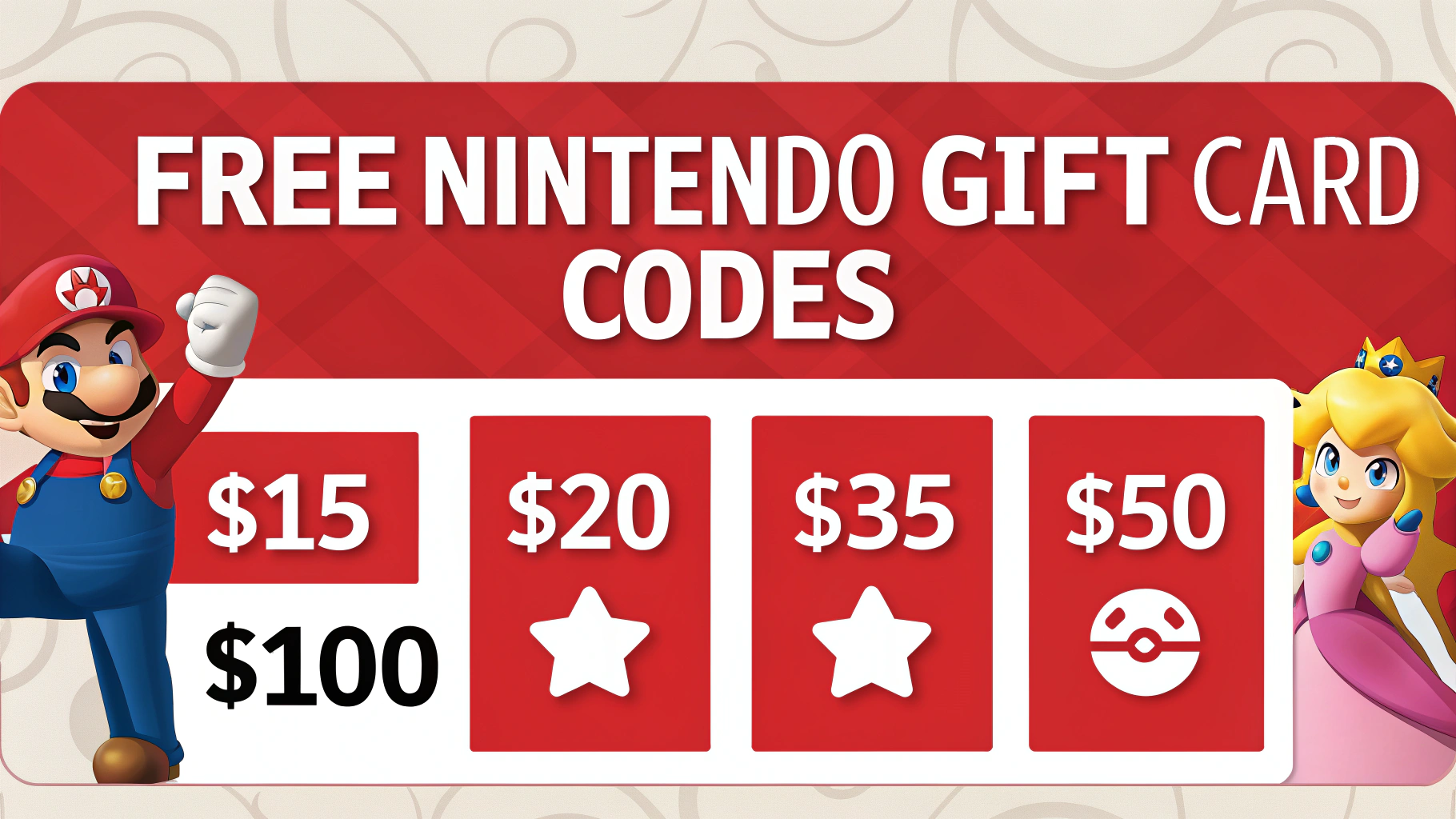 Free Nintendo Gift Card Codes 2025 – 100% Working & No Human Verification